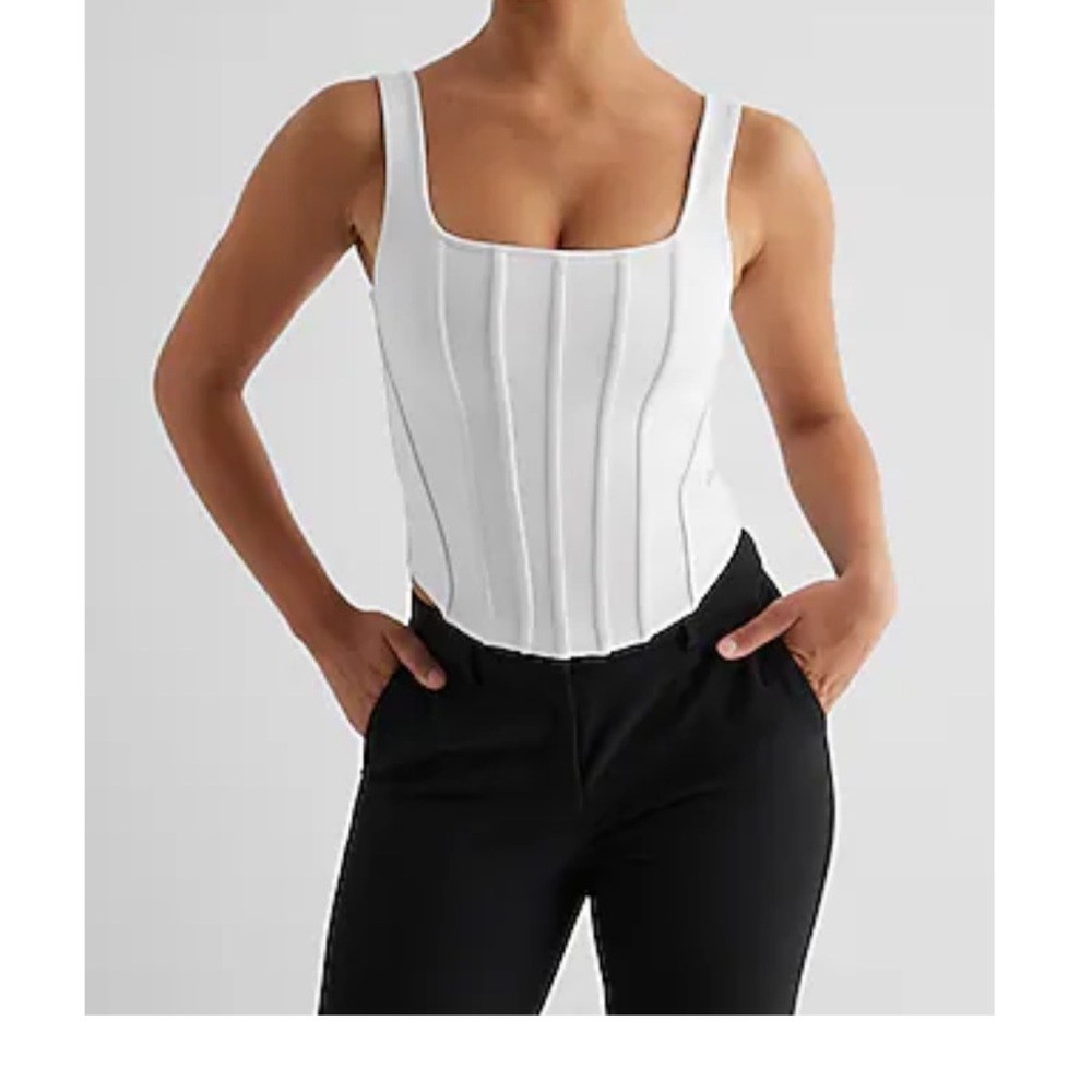 Express Body Contour High Compression Corset Cropped Tank